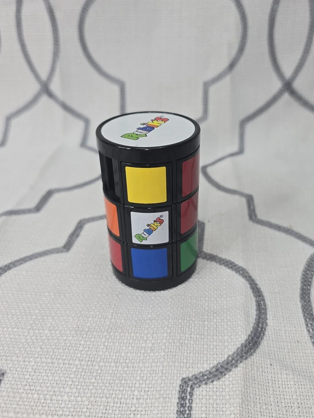 McDonalds Rubik's Cube Cylinder Puzzle Toy From Happy Meal 2020 Rare